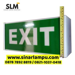 Lampu EXIT Box LED - Sinar Lampu Mentari Agen Dan Distributor Lampu