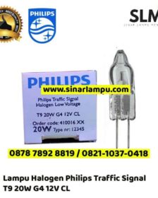 Lampu Halogen Philips Traffic Signal T9 20W G4 12V CL