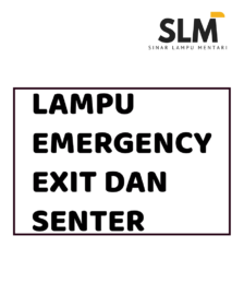 Lampu Emergency EXIT dan Senter