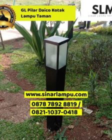 Lampu Taman GL Pilar Daico Kotak