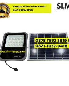 Lampu Jalan Solar Panel 2in1 200W IP65