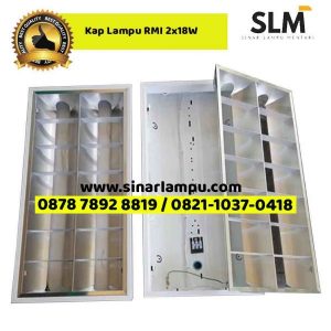 Kap Lampu RMI 2x18W dan 2x9W - Sinar Lampu Mentari