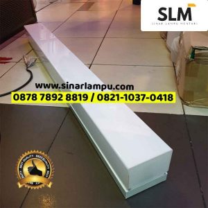 Kap Lampu TL GMS Susu 1x36W - Sinar Lampu Mentari