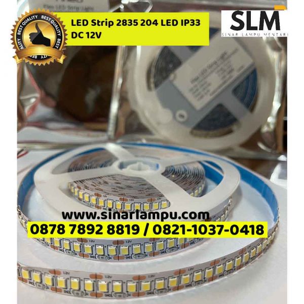 LED Strip 2835 240 LED IP33 DC 12V - Sinar Lampu Mentari