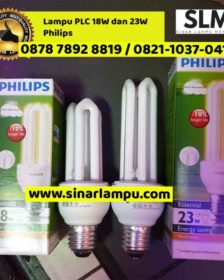 Lampu PLC 18W dan 23W Philips