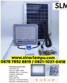 Lampu Sorot LED Solar Cell 60W