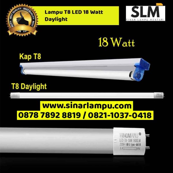 lampu t8 18 watt