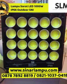Lampu Sorot LED 1000W IP66 Outdoor SNI