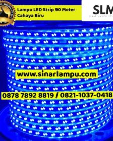 Lampu LED Strip 90 Meter Cahaya Biru