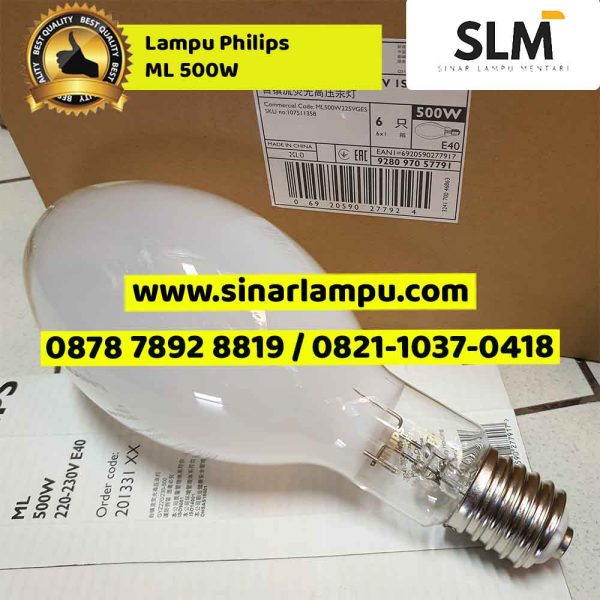 Lampu Philips ML 500 Watt Metal Halide