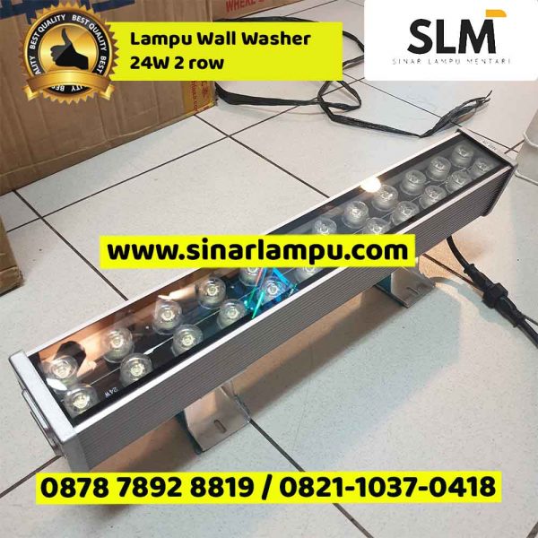 Lampu Wall Washer 24 Watt 2 Row IP65