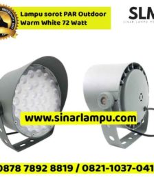 Lampu sorot PAR Outdoor Warm White 72 Watt