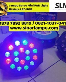Lampu Sorot Mini PAR Light 18 Mata LED RGB