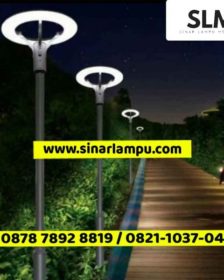 Lampu Jalan UFO Solar Panel 1000 Watt + Remote Control