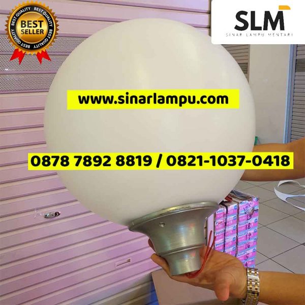 Lampu Taman Bulat Diameter 30cm 40cm 50cm Dan 60cm