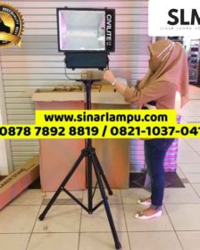 Tripod Lampu Sorot 2 Meter Body Hitam