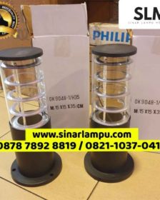 Lampu Taman Pilar Pendek tinggi 35cm diameter 15cm