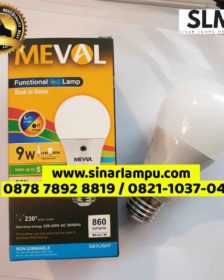 Lampu Bohlam LED Photo Sensor PRO 9W Meval