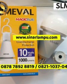 Lampu Emergency LED Magic Bulb Meval 10 Watt