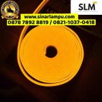 Lampu LED Neon Flex Warna Kuning 5 meter - Sinar Lampu Mentari