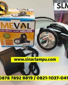 Lampu Senter Kepala Meval 1W MH2-12A Head Lamp