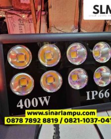 Lampu Sorot 400 Watt High Power LED + Reflektor Mangkok