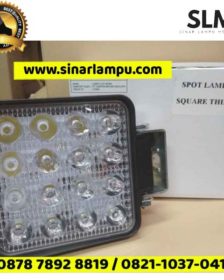 Lampu Sorot Spot LED Square Thin 48W