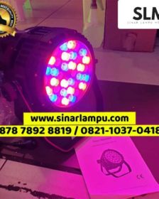 Lampu Sorot PAR LED RGB Outdoor Waterproof 54x3 watt