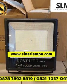 Lampu Sorot 500 Watt Dovelite Mata LED SMD Cahaya Putih