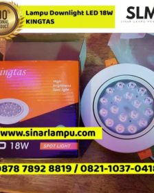 Lampu Downlight Spot LED 18 Watt Kingtas SuperBright