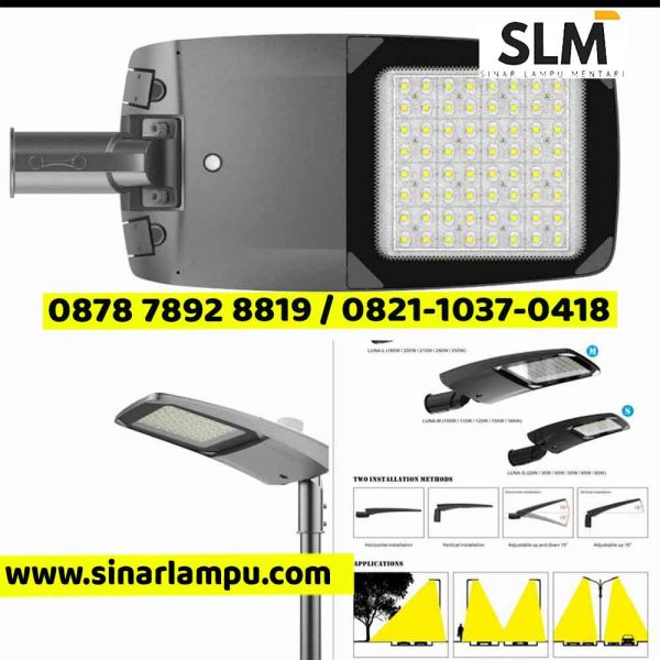 Lampu Jalan Pju Multi Led 150 Watt Sinar Lampu Mentari 