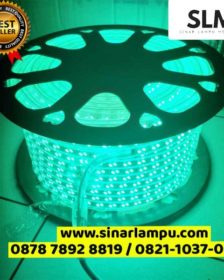 Lampu Selang LED Strip 2mata 90meter Cahaya Hijau