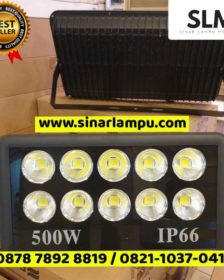 Lampu Sorot 500 Watt LED Mangkok 10mata IP66