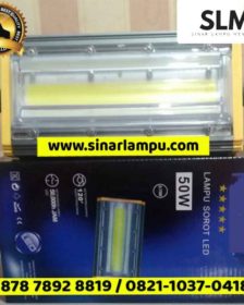 Lampu Sorot LED 50 Watt Yellow Body Kuning