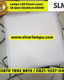 Lampu LED Panel Luxon 36 Watt 60x60cm 6000K