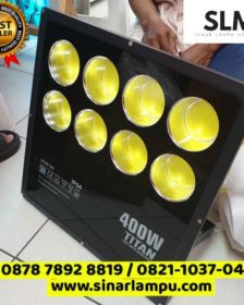 Lampu Sorot SNI 400 Watt 8 Mata COB LED Titan IP66