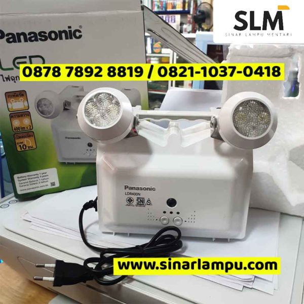 Lampu Emergency Panasonic LDR400N Twin Lamp