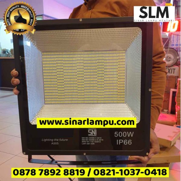 Lampu Sorot Multi LED 500 Watt Outdoor IP66 SNI