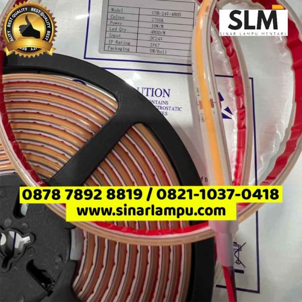 Lampu Selang COB Waterproof IP67 5 Meter DC 24 Volt