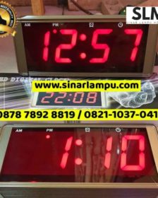 Lampu Display LED Digital Clock Jam Menit 4 Digit AM PM