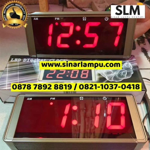 Lampu Display LED Digital Clock Jam Menit 4 Digit AM PM