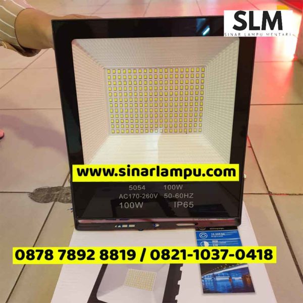 Lampu Sorot LED 100 Watt SMD 5054 IP65 Waterproof