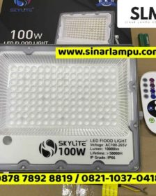 Lampu Sorot 100 Watt RGB + Remote Skylite