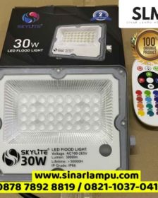 Lampu Sorot LED 30 Watt RGB Skylite + Remote Control
