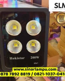 Lampu Sorot LED Hokistar 200 Watt IP67 Outdoor