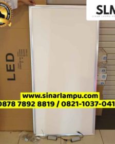 Lampu LED Panel Besar 120cm x 60cm 72 Watt Cahaya Putih