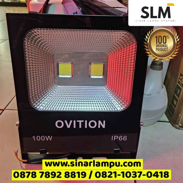 Lampu Sorot 100 Watt Ovition LED IP66 Waterproof