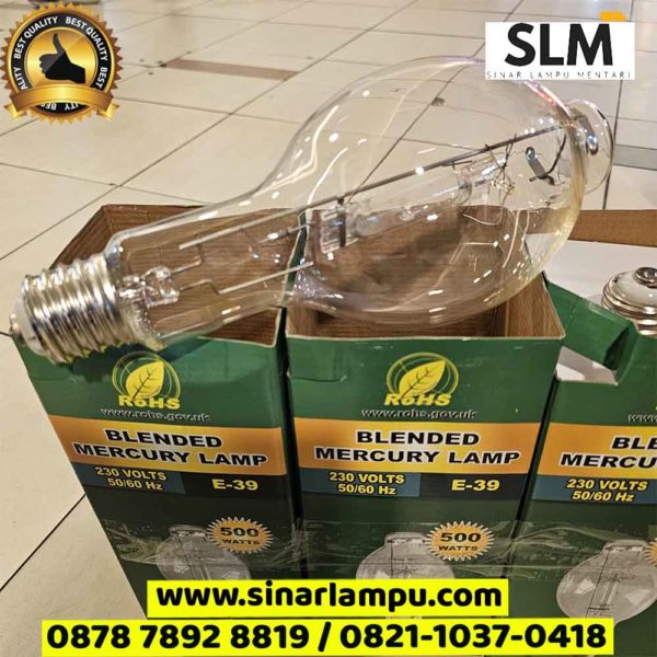 Lampu Mercury Blended E39 500 Watt 230 Volt