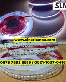 Lampu LED Strip 240LED 12V 5M Cahaya 6000K