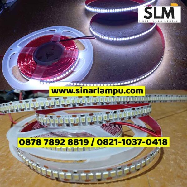 Lampu LED Strip 240LED 12V 5M Cahaya 6000K